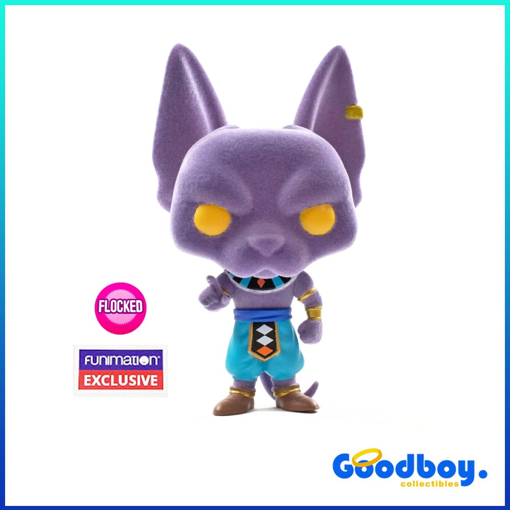 Flocked beerus best sale pop funimation