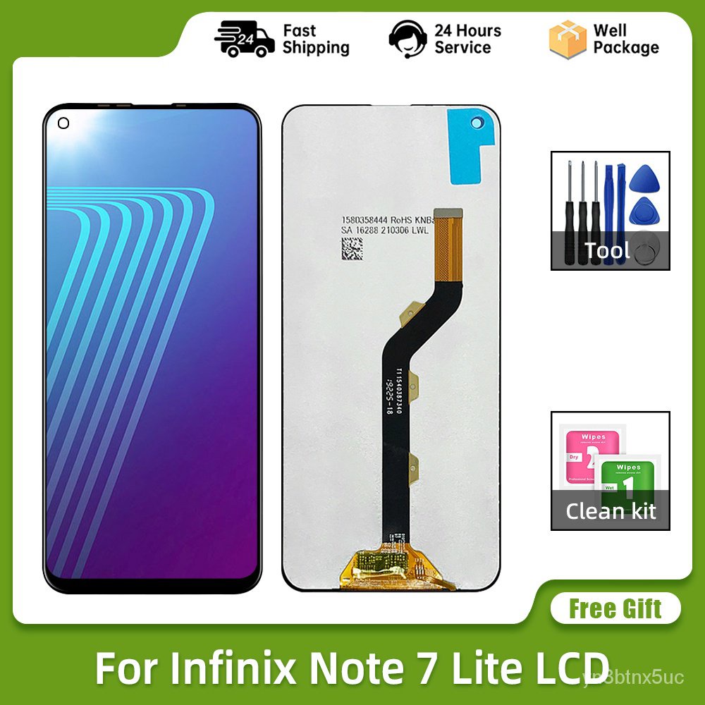 ready stock 】 Infinix Note 7 Lite LCD screen and digitizer assembly ...