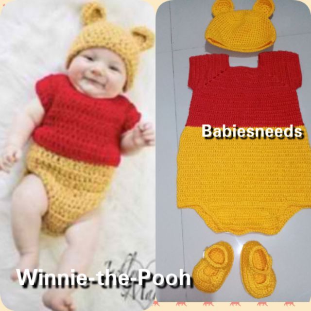 Winnie the pooh crochet hot sale outfit