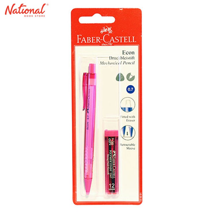 Faber Castell Ecolead Mechanical Pencil, 0.7Mm National Book Store