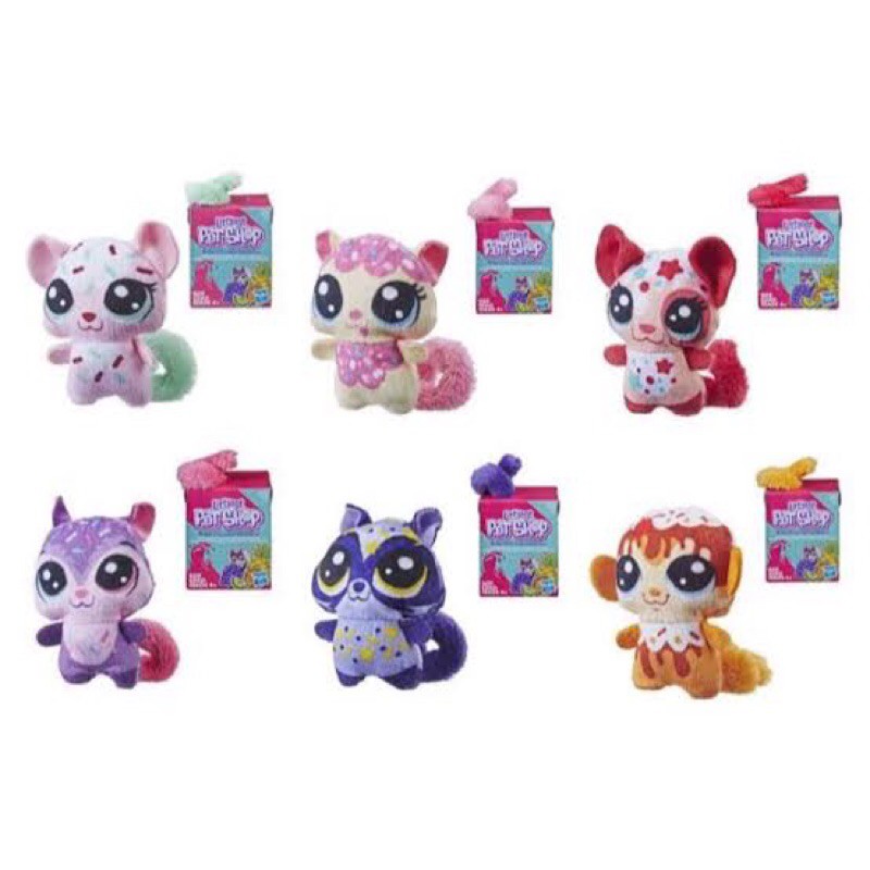 Littlest pet shop store juicy pets plush