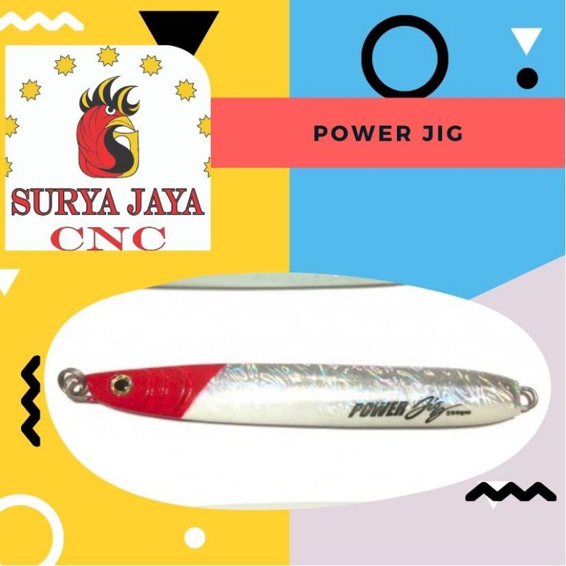 POWER JIG metal jig mold 20,30,40,60,80,100 grams | Shopee Philippines