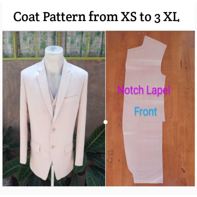 Shop coat pattern for Sale on Shopee Philippines