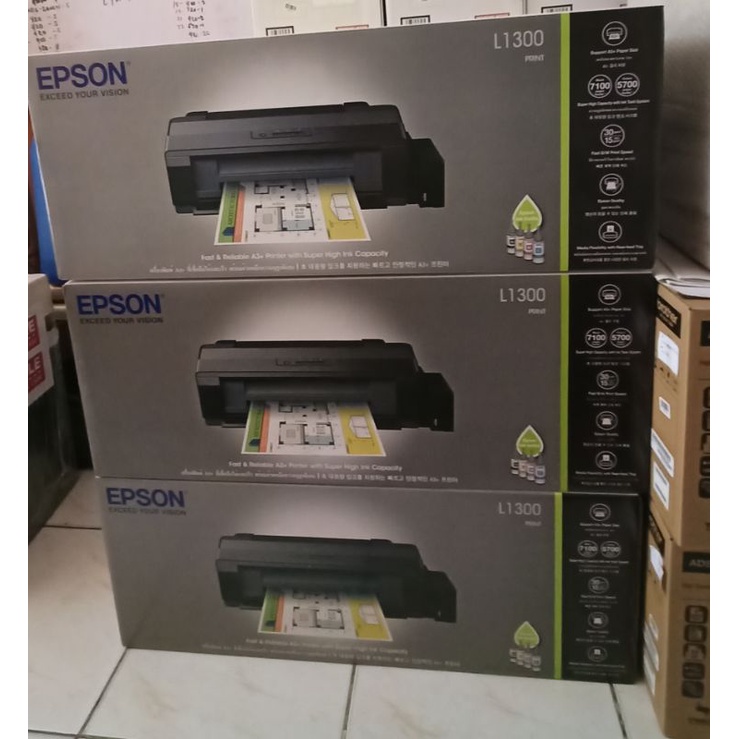 ON STOCK COD Epson A3 EcoTank L1300 Ink Tank Printer Complete with
