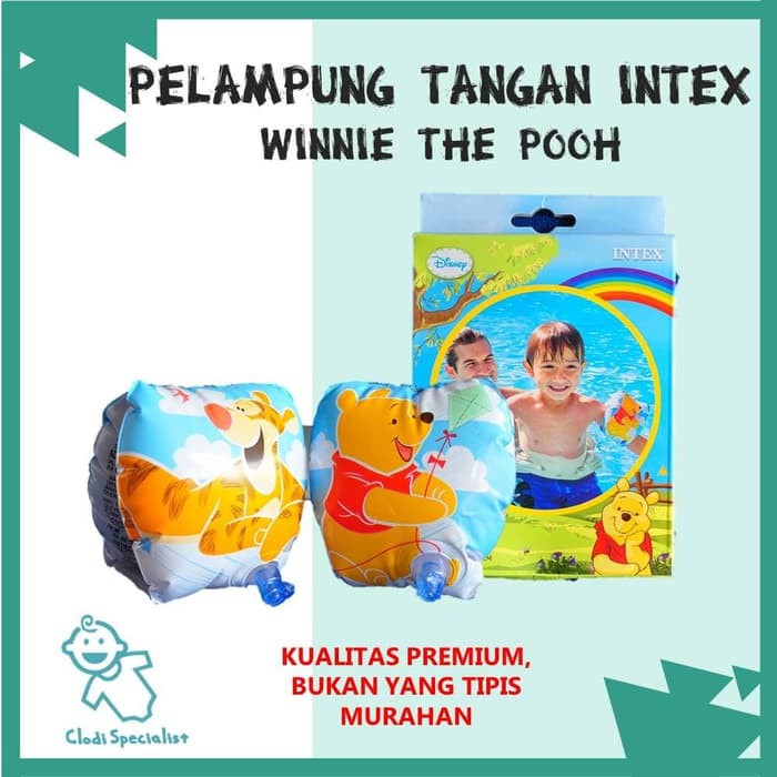 Original Intex Hand Float/Children's Swimming Float with Pooh Motif ...