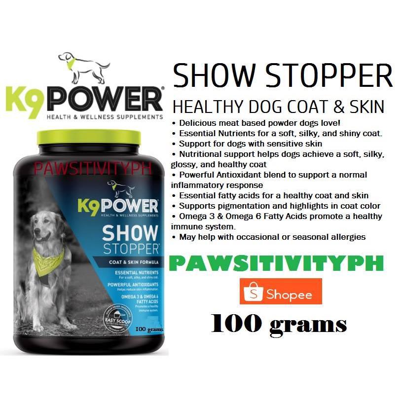 Show stopper outlet coat supplement