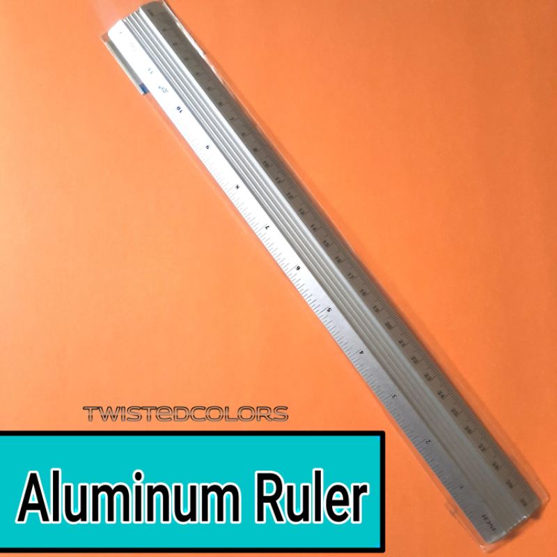 Aluminum Ruler 12 Inches Measuring Tool | Shopee Philippines