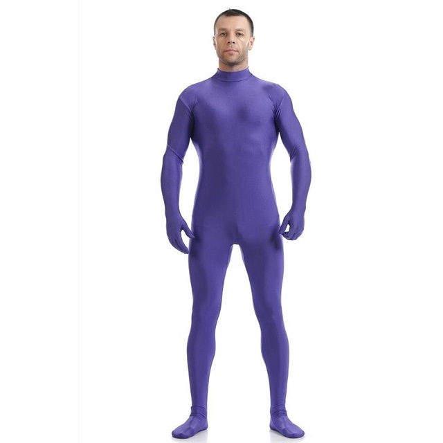 Spandex Zentai Full Body Skin Tight Jumpsuit Unisex Zentai Suit