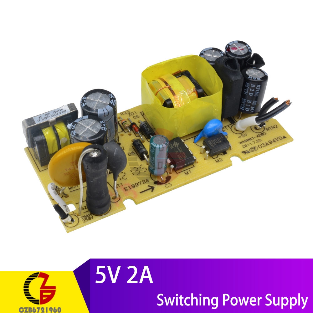 Universal AC-DC Switching Power Supply - 5V/12V/24V Output For LED Strips, CCTV