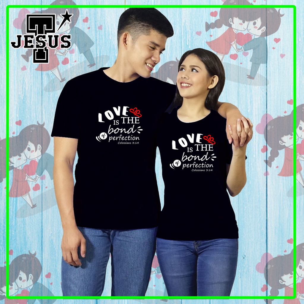 christian couple t shirts