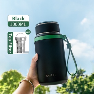 Diller Large Simple Thermo Flask with Tea Filter (MLH8984-800