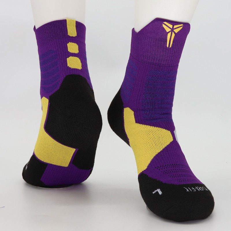 Kobe Bryant Elite Socks for athletes socks NBA basketball socks mamba