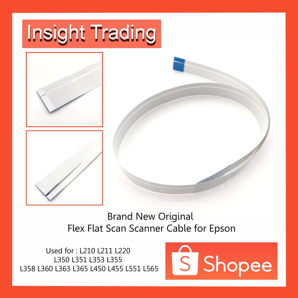 Flex Flat Scan Scanner Cable for Epson L210 L211 L220 L350 L351 L353