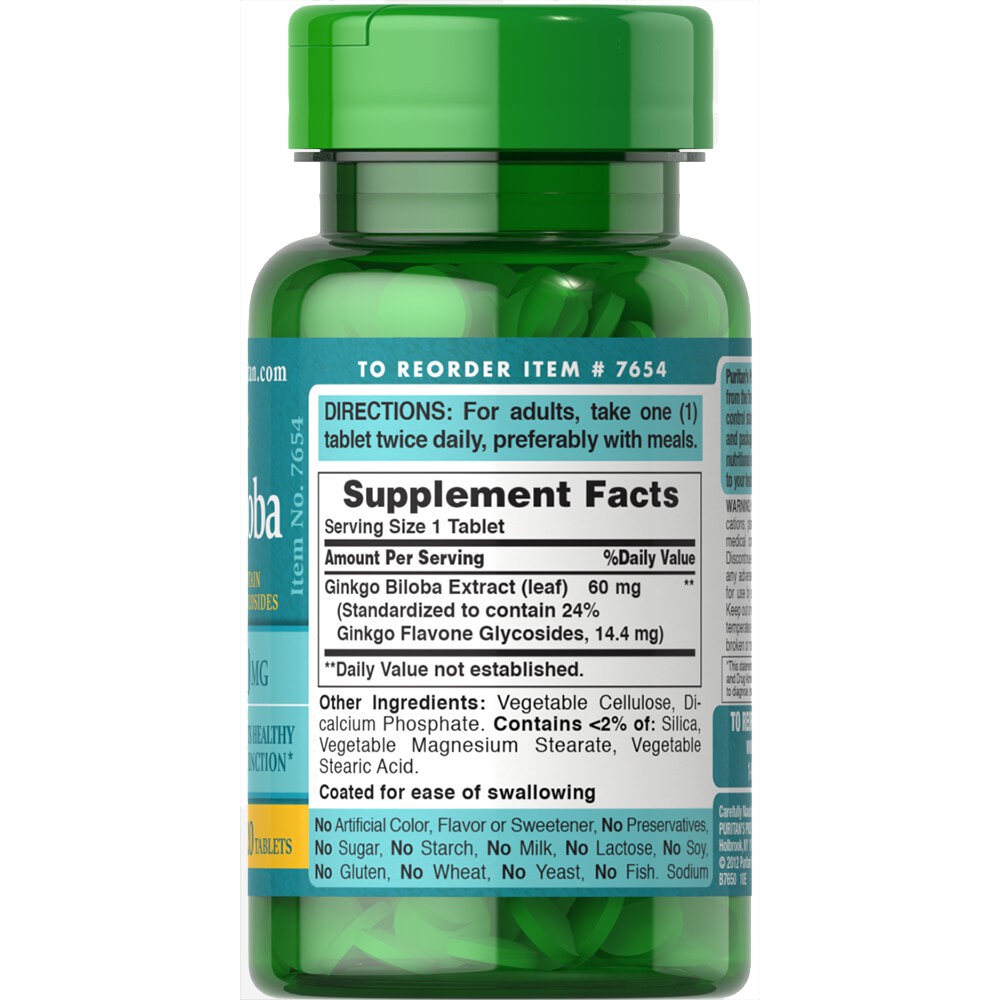 Ginkgo Biloba Saw Palmetto 400mg, Men's Health, 30 Caps. Shopee