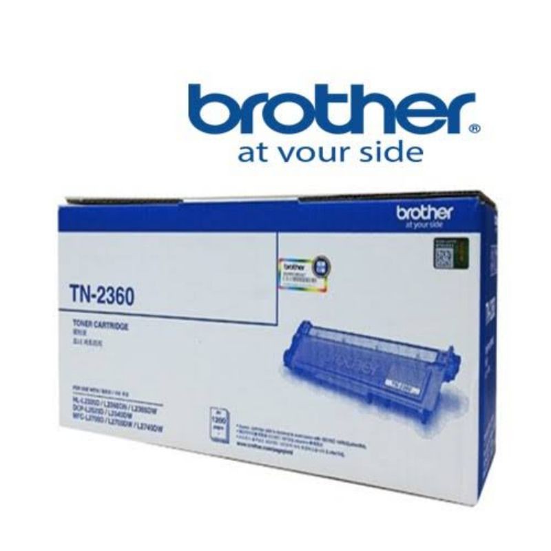 Brother Tn 2360 Black Original Toner Cartridge High Yield Shopee