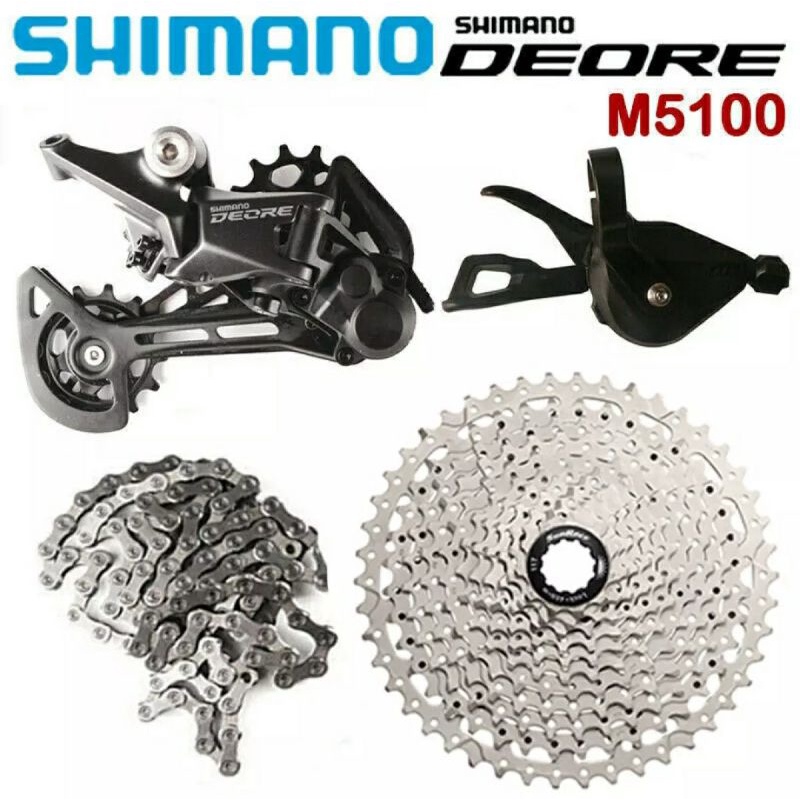 SHIMANO DEORE M5100 UPGRADE KIT 11 SPEED Shopee Philippines