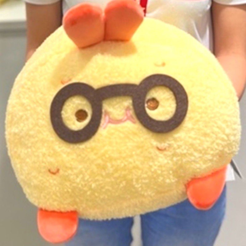 LYING FRIED SHRIMP TEMPURA PLUSH TOY STUFFED TOYS SIZE 30CM by Miniso