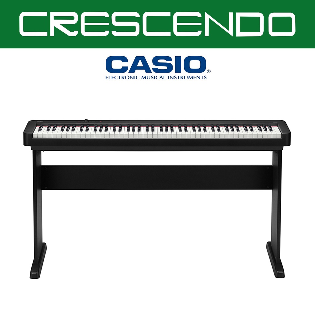 Casio CDP S110BKC2 88 Weighted Keys Slim Digital Piano Black with Free Original Casio CS 46 Stand Shopee Philippines