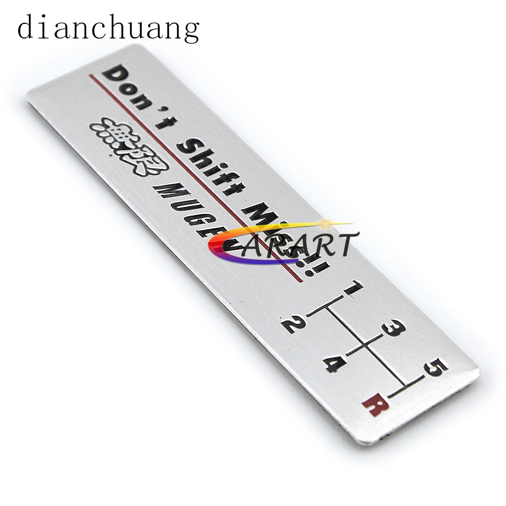 1 Piece Car Styling Mugen 3.9