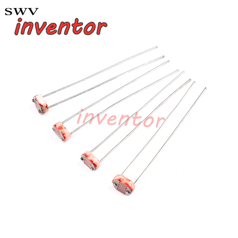 Capteurs De Lumière LDR (GL5506~5549) 5mm - Lot De 20, 100, 300 Ou 500 - Pour Projets électroniques