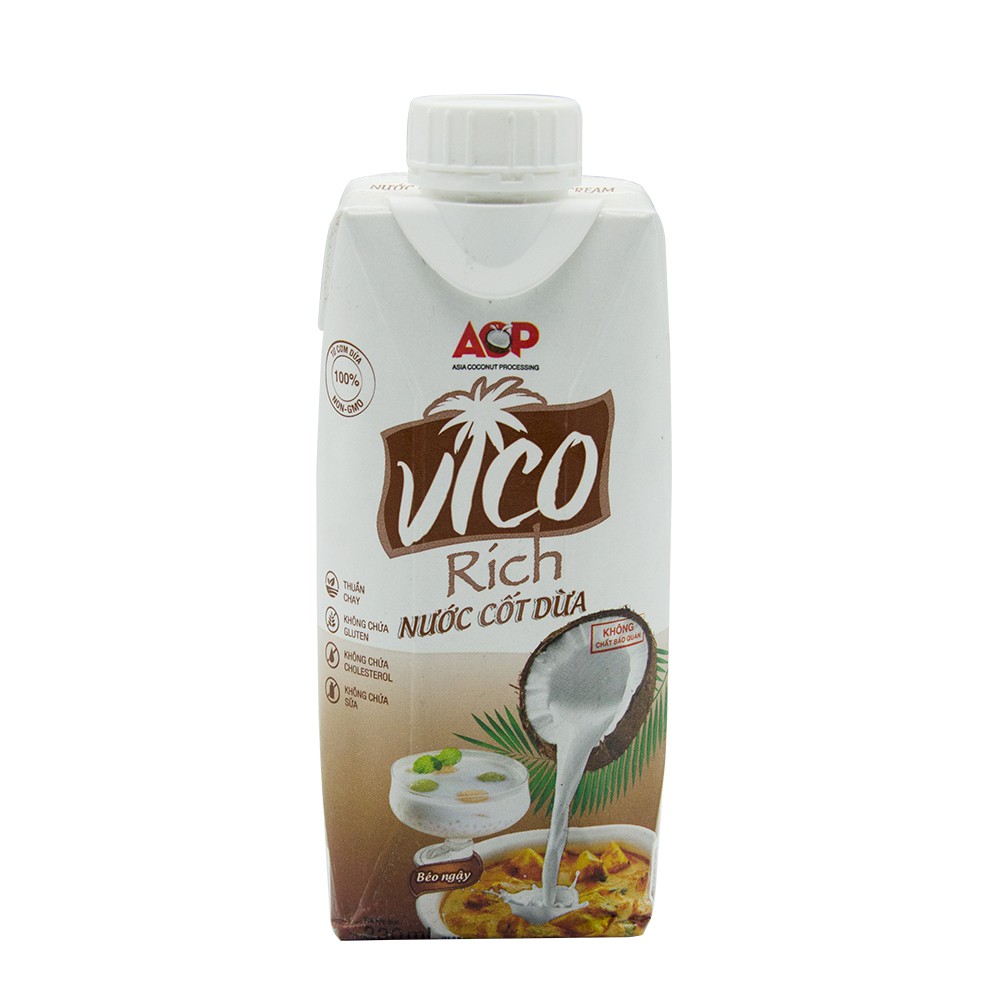 Vico Rich Coconut Cream 330ml Shopee Philippines