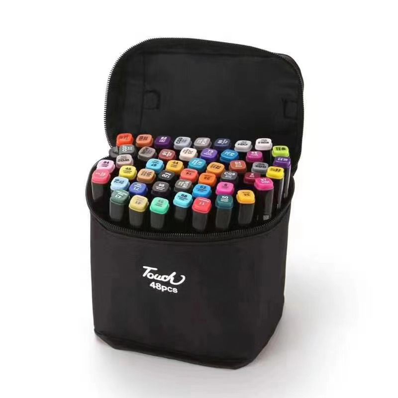 marker set colored pens 24/48/60 pcs TOUCH RAVEN/YUZE /Duo You Duo Sketch  COLOR ART MARKER