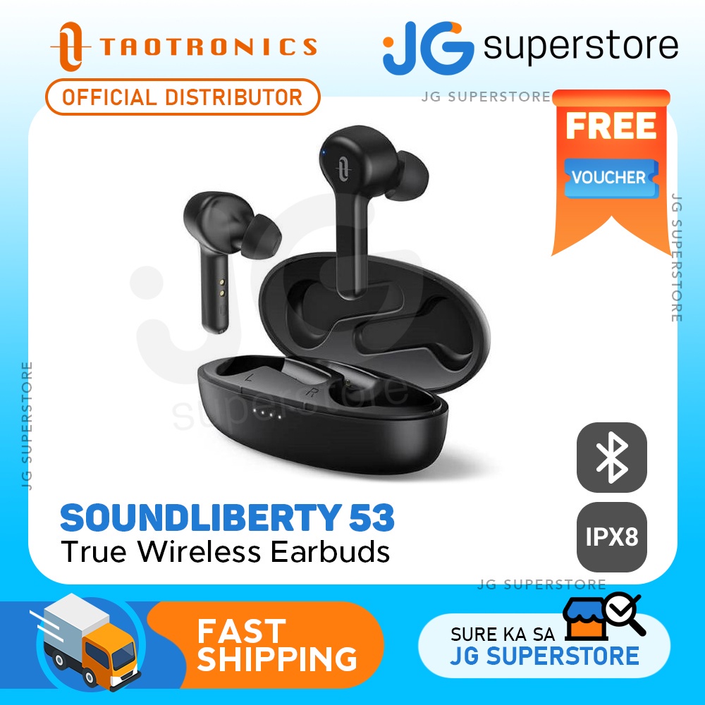 TaoTronics SoundLiberty 53 True Wireless Earbuds Bluetooth 5.0 with 5h