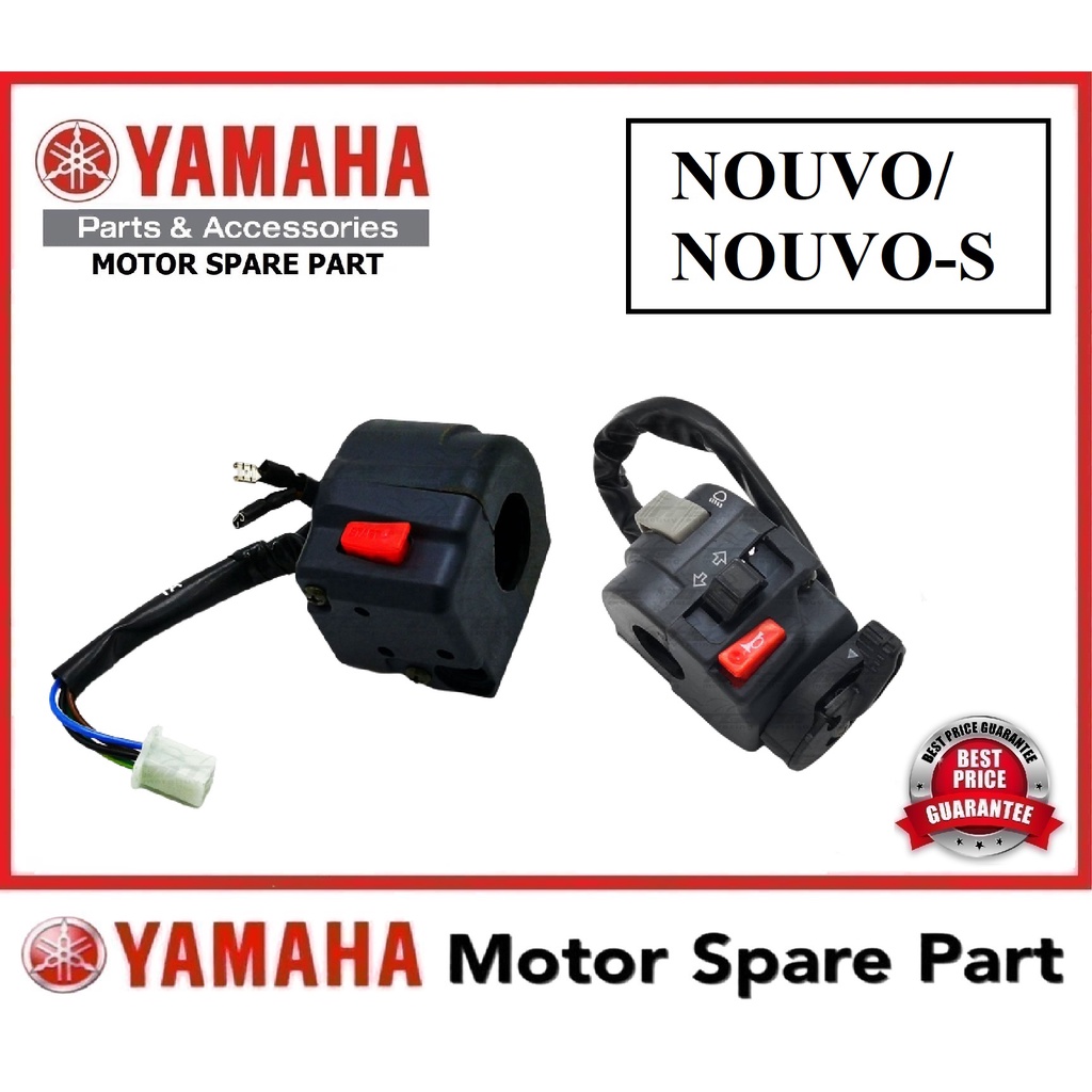 YAMAHA NOUVO Handle Switch Set 0 Suis RH LH Handle Signal Hi-Low Horn ...