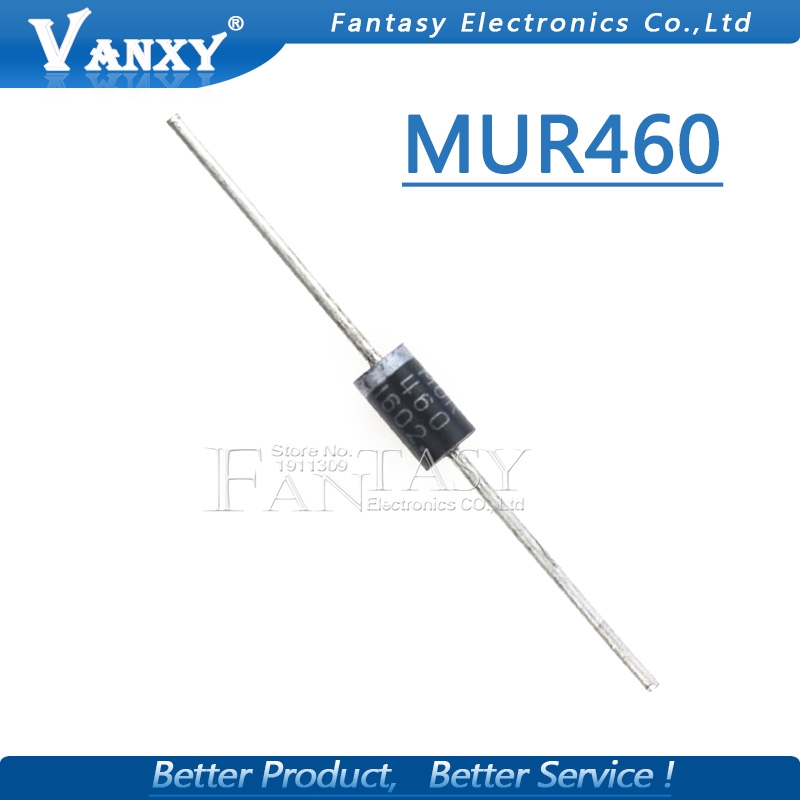 20pcs MUR460R DO-201 4A 600V line recovery type diode MUR460 | Shopee ...