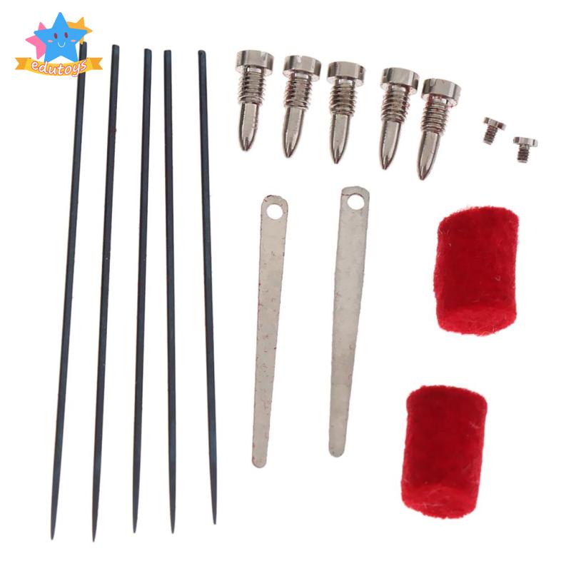 Pretty Alto Tenor Saxophone Parts Sax Springs+Screws+Bumper Felts+ Flat