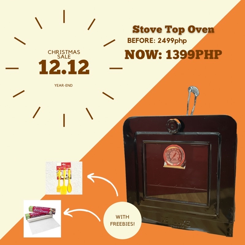 COD!! Nippon Stove Top Oven/Deluxe Stove Top Oven With Temperature