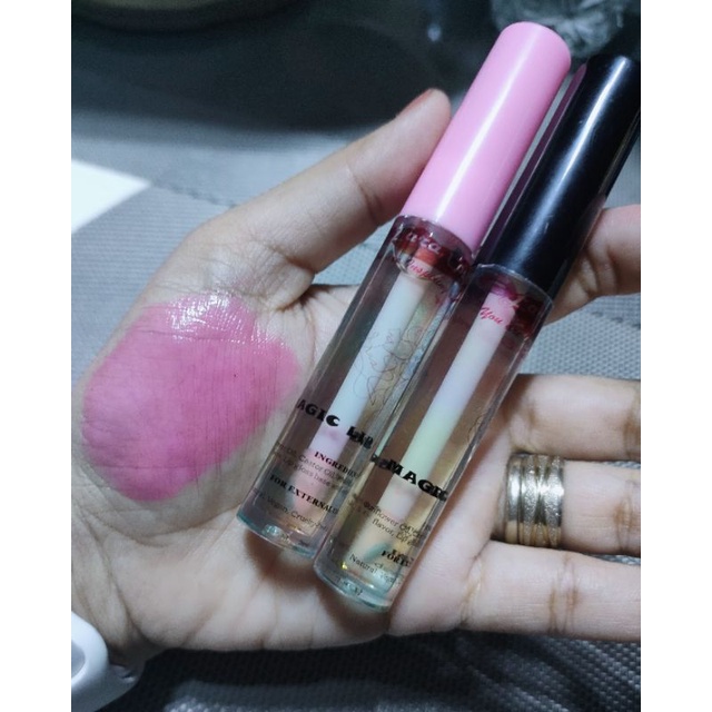 COLOR CHANGING MAGIC LIP GLOSS / MAGIC LIP GLOSS / PINK LIP GLOSS / LIP