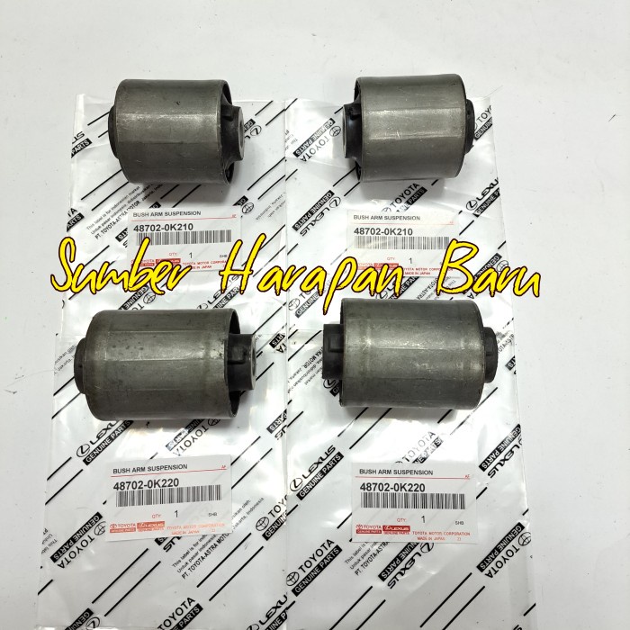 Bushing Arm Set Rear Snail Spring Mount Innova Fortuner Hilux Original ...