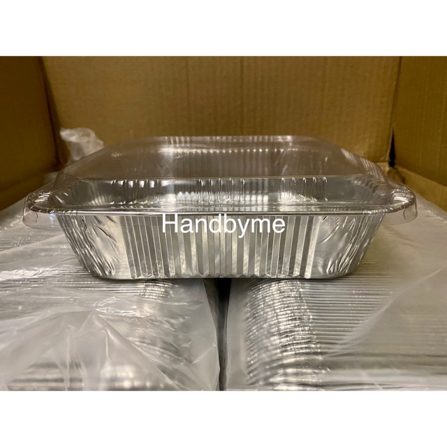 Square aluminum outlet pan