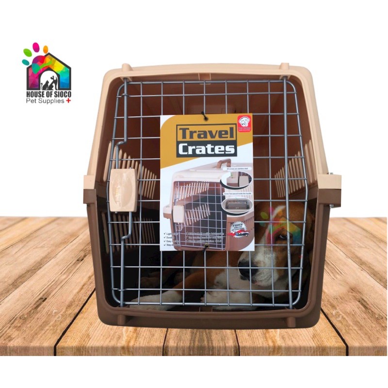 Pet travel clearance crate sizes