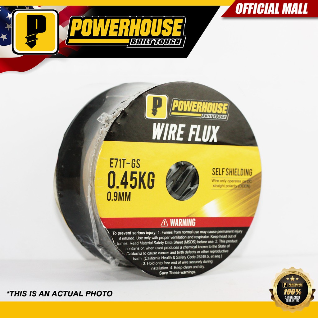 Welding Equipment Flux Cored Gasless MIG Wire 0.9mm 0.45