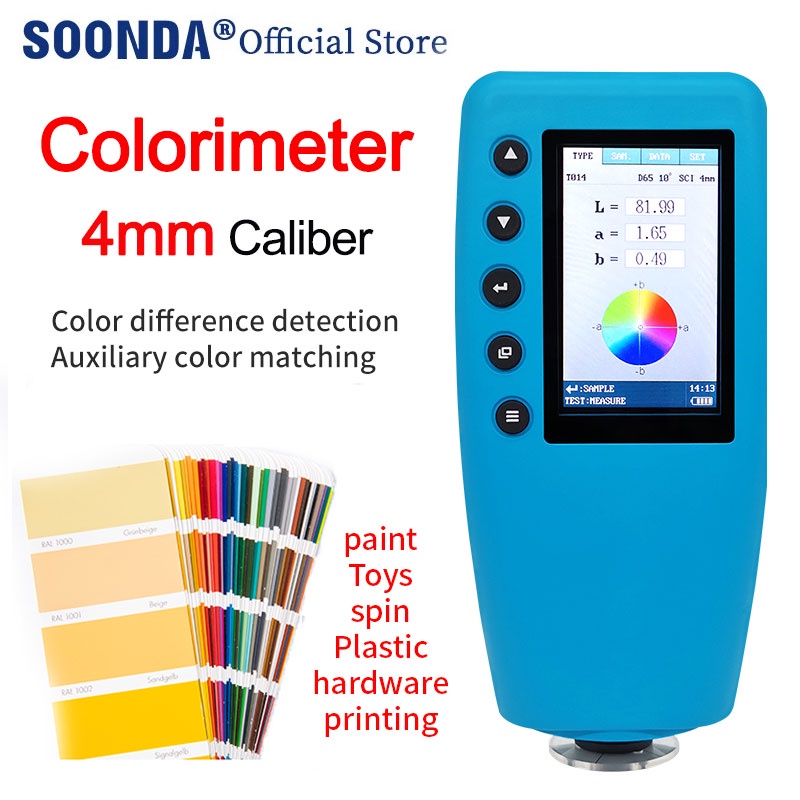 Portable Colorimeter Color analyzer Digital Precise LAB Color Meter