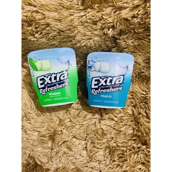 WRIGLEY’s EXTRA Refreshers Spearmint Chewing Gum, 40 Pieces | Shopee ...