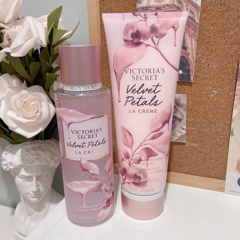 Victoria's Secret Velvet Petals La Creme Body Lotion 8oz