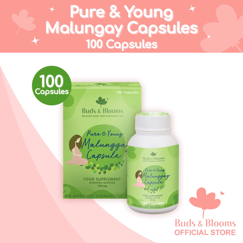 Buds & Blooms Malunggay capsule (100's) Shopee Philippines