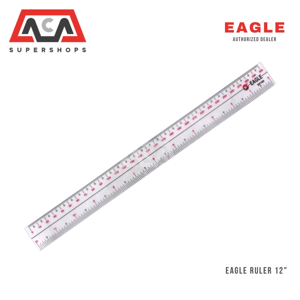 ROSE RULER 12-inch (same as EAGLE quality) | Shopee Philippines