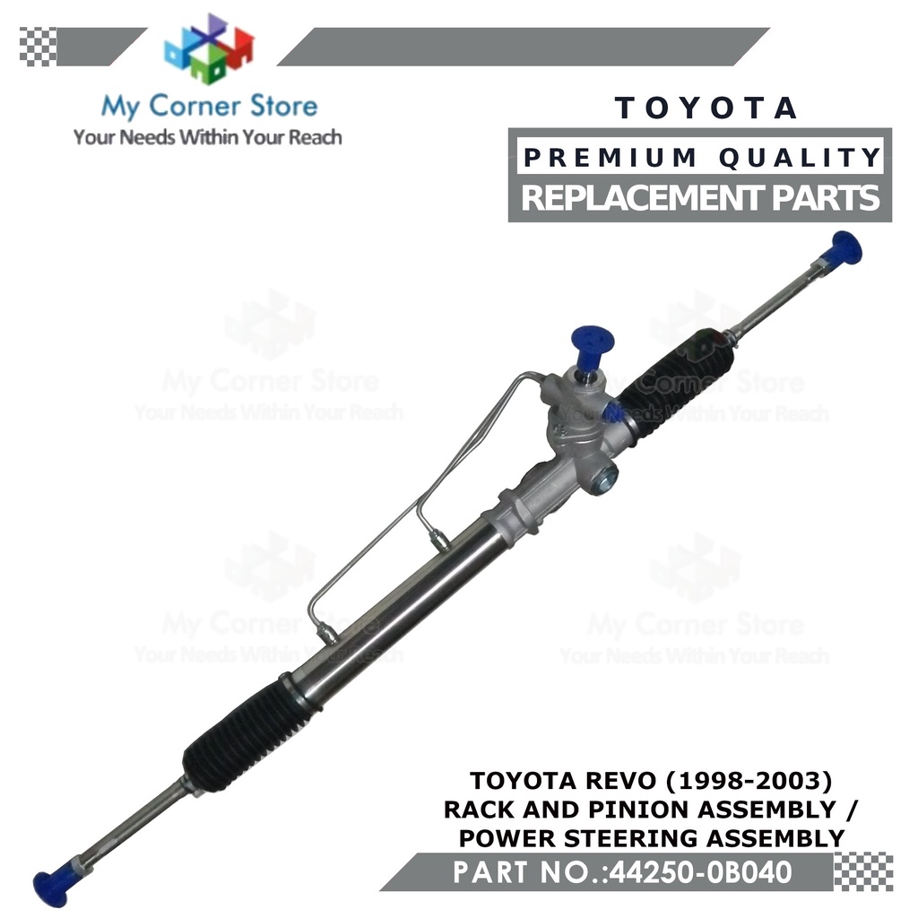 TOYOTA REVO RACK AND PINION ASSEMBLY1998-2003 PART NO.:44250-0B040 ...