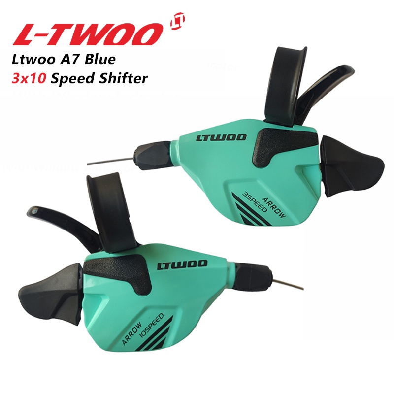 LTWOO A7 10 Speed Color Left Right Shifter Lever Ltwoo A7 Red Blue ...