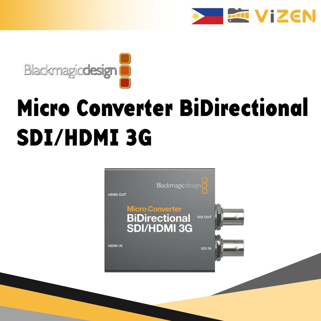 BlackmagicDesign Micro Converter BiDirectional SDI/HDMI 3G | Shopee ...