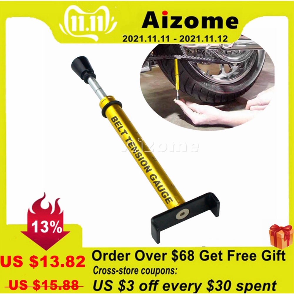 refit Motorcycle Belt Tensioner Tool Belt Tension Gauge For Harley