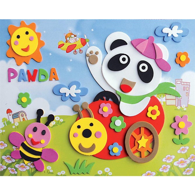 10 A4 foam stickers (19x26) (10 different designs) | Shopee Philippines