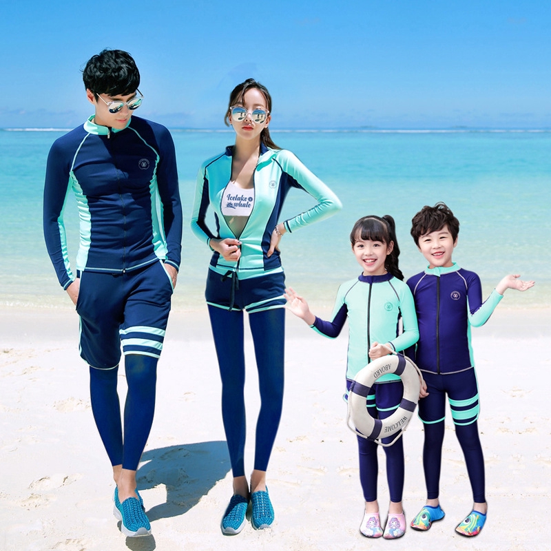 Swimming Men Women Multipiece Swimming suits Swimwear Jellyfish Suit