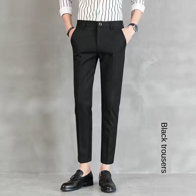 Mens black ankle pants store