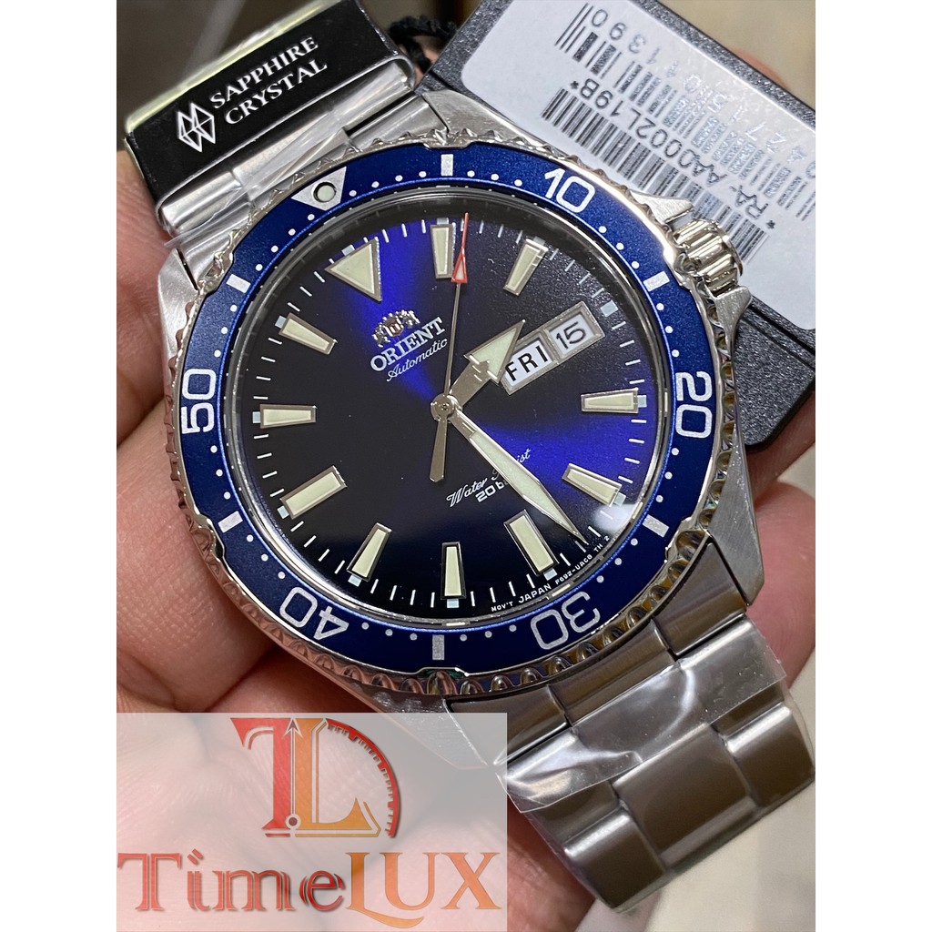 Orient Men's Automatic Raaa0002L19B Kamasu Shopee Philippines