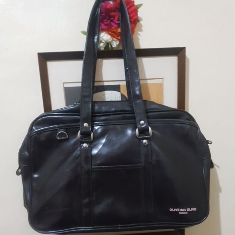 Olive des Olive Leather Travel Luggage Shopee Philippines